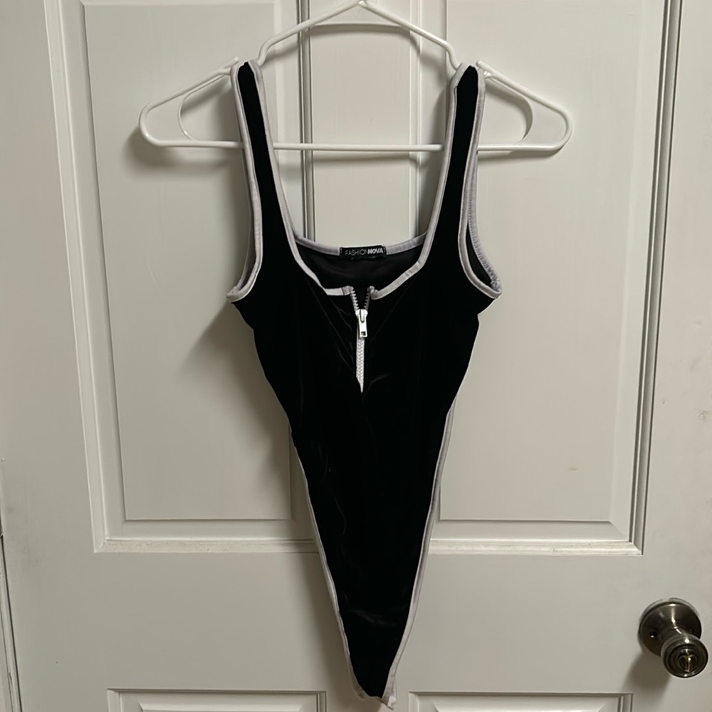 Velour tank/pants two piece